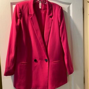 Hot pink blazer